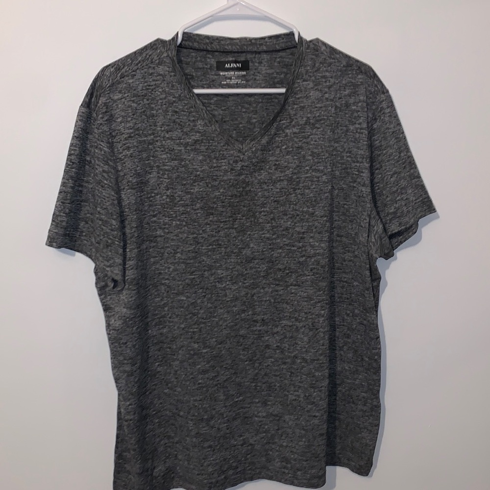 Grey moisture wicking tee